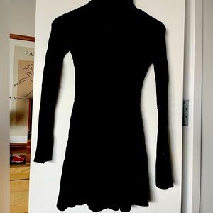 turtleneck mini dress